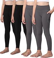 Algopix Similar Product 11 - Yoga Active Leggings for Girls with 2