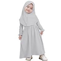 Algopix Similar Product 4 - Newborn Infant Baby Girls Muslim Abaya