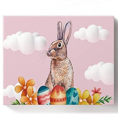 Best Deal for Easter Painting Kits for Adults, Canvas Paint by Number