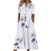 Algopix Similar Product 17 - Summer Maxi Dresses with Sleeves for