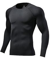 Algopix Similar Product 5 - Kids Base Layer Crew Neck Tops Comfort