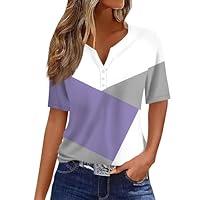 Algopix Similar Product 8 - Short Sleeve T Shirts for Women Womens