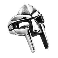 Algopix Similar Product 10 - Arcutina Doom Mask Rings Gothic Punk