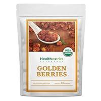 Algopix Similar Product 9 - Healthworks Golden Berries 16 Ounces