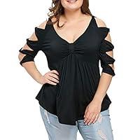 Algopix Similar Product 13 - Handyulong Womens Shirts Plus Size