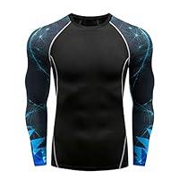 Algopix Similar Product 6 - Men Compression Shirt Base Layer Long