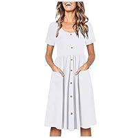 Algopix Similar Product 15 - Gwewei4df Womens Casual Long Dresses