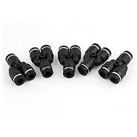 Algopix Similar Product 7 - uxcell 5 Pcs 6mm to 6mm 3 Ports Y