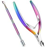 Algopix Similar Product 2 - Cuticle Trimmer with Cuticle Pusher