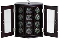 Algopix Similar Product 14 - Wallace mahogany finish Rotating Coffee