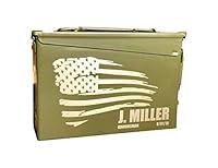 Algopix Similar Product 15 - Personalized Engraved Ammo Can Storage