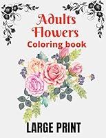 Algopix Similar Product 1 - Adults flowers coloring book large