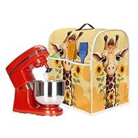 Algopix Similar Product 9 - TODIYADDU Giraffe Sunflower Stand Mixer