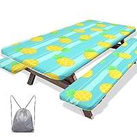 Algopix Similar Product 7 - MHJY Picnic Table Cover with Bench