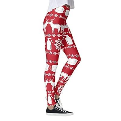Best Deal for Running Leggings Women Women's Funny Costume Christmas