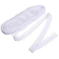 Algopix Similar Product 18 - NUOBESTY 25 Cotton Lace Sewing Fringe