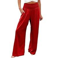 Algopix Similar Product 16 - Deal of The Day Clearance Linen Pants