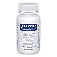 Algopix Similar Product 18 - Pure Encapsulations Selenium 200 mcg