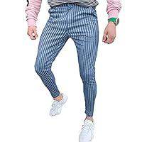 Algopix Similar Product 16 - Mens Striped Dress Pants Slim Fit
