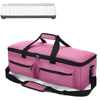 Carrying Case, For Cricut Explore Air 1 2 3, Double-layer Bag Compatible  With Cricut Maker 1 2 3( Color : Purple )
