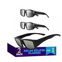 Algopix Similar Product 3 - Eclipse Glasses 2024 12 Pack Solar