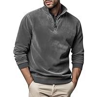 Algopix Similar Product 10 - HUTJDHA Men Pullover Sweater Shirt