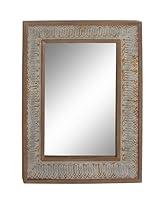 Algopix Similar Product 8 - Deco 79 Wood Wall Mirror with Embossed