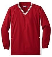 Algopix Similar Product 6 - SportTek Boys Tipped V Neck Raglan