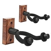 Algopix Similar Product 13 - WINGO 2Pack Guitar Hangers Wall Mounts