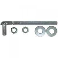 Algopix Similar Product 20 - Mintcraft LR085 Zinc Bolt Hook 5/8"x7"