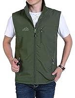 Algopix Similar Product 14 - Yimoon Mens Safari Travel Vest Outdoor