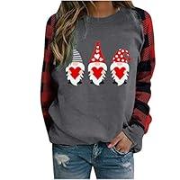 Algopix Similar Product 19 - SALIFUN Christmas Pullover Sweatshirts