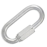 Algopix Similar Product 17 - 3/16" Zinc Plated Quick Link