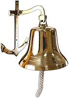 Algopix Similar Product 11 - Ships Bell  Large  Solid Brass