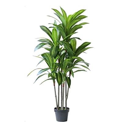 Best Deal for WMYDNX Greenery Tall Fake Plants Iron Tree with
