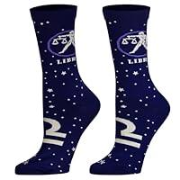 Algopix Similar Product 18 - Cool Socks Libra Zodiac Sign Fun