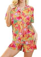 Algopix Similar Product 7 - ALISISTER Womens Pajamas Set Tropical