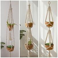Algopix Similar Product 17 - Macrame plant hanger Large hanging