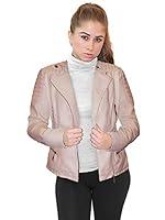 Algopix Similar Product 3 - Olivia Miller Womens Faux Leather Zip