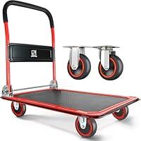 Algopix Similar Product 1 - Push Cart Dolly by Wellmax Moving