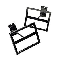 Algopix Similar Product 1 - Rectangular Black Faceout Sign Holder