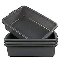 Algopix Similar Product 15 - Eagrye 4Pack Bus Tubs Commercial Tote