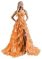 Algopix Similar Product 17 - Koendye Womens Elegant Orange Sparkly