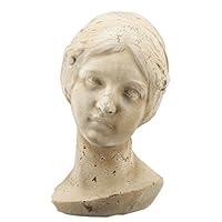 Algopix Similar Product 12 - Benzara BM165407 Beige Magnesia Bust of