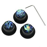 Algopix Similar Product 18 - KAISH Set of 3 Set Screw Abalone Top