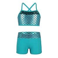 Algopix Similar Product 17 - QinCiao Kids Girls Two Piece Gym Active
