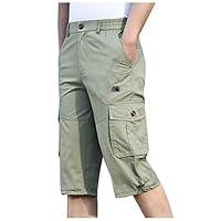 Algopix Similar Product 18 - RIZI Mens Cargo Shorts Cotton Summer