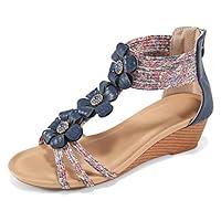 Algopix Similar Product 2 - FUDYNMALC Sandals Women Wedge Shoes