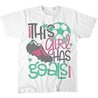 Algopix Similar Product 13 - This Girl Has Goals Soccer T-Shirt