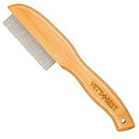 Algopix Similar Product 18 - Vets Best Flea Comb Real Bamboo with